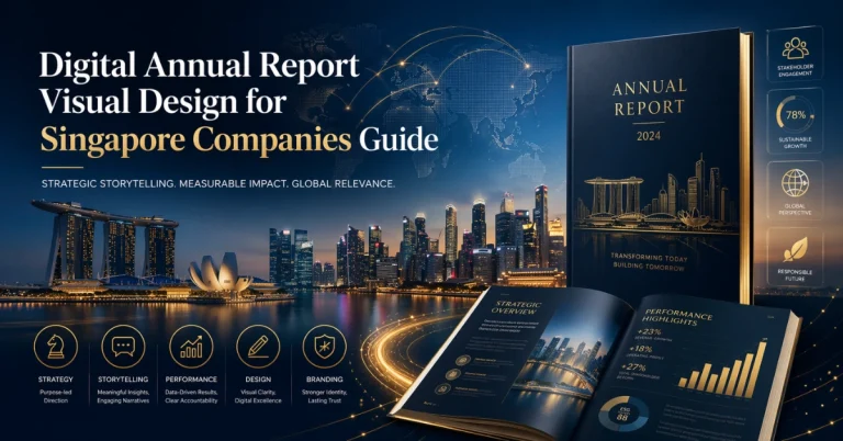 Digital Annual Report Visual Design for Singapore Companies Guide