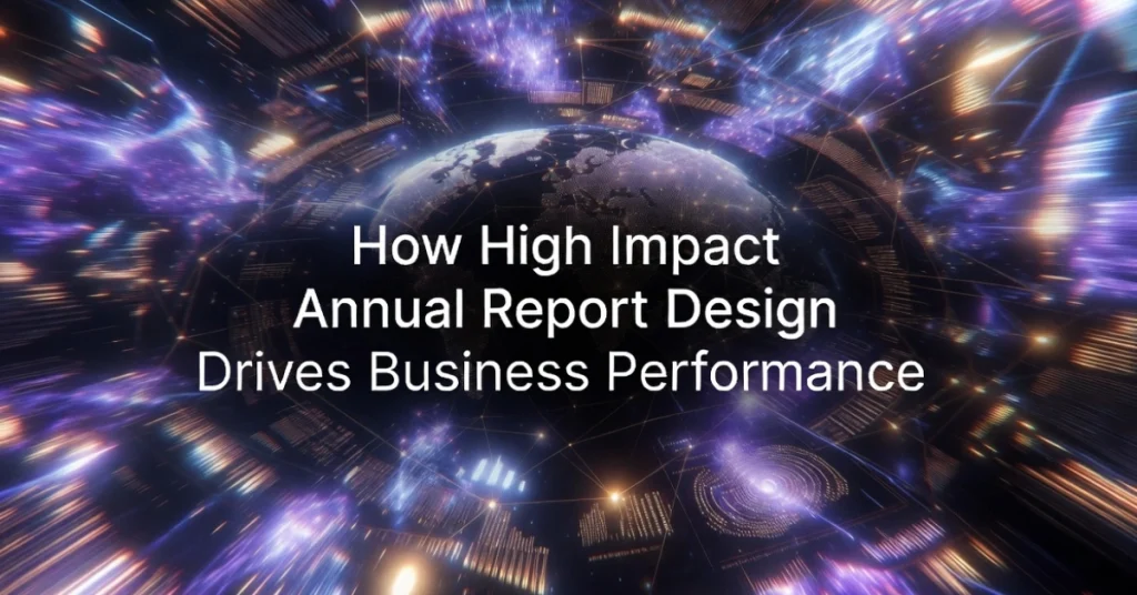 how high impact annual report design drives business performance
