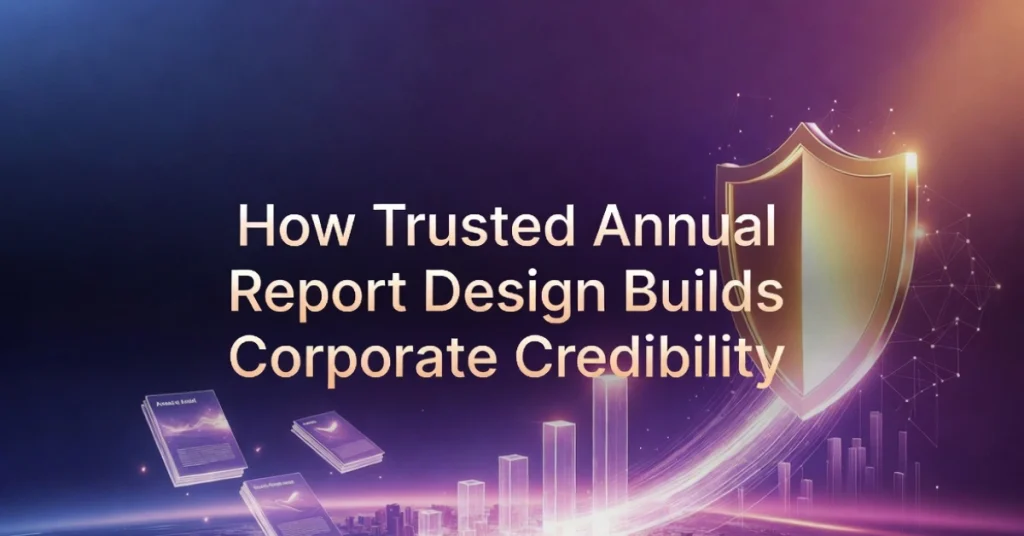 how trusted annual report design builds corporate credibility