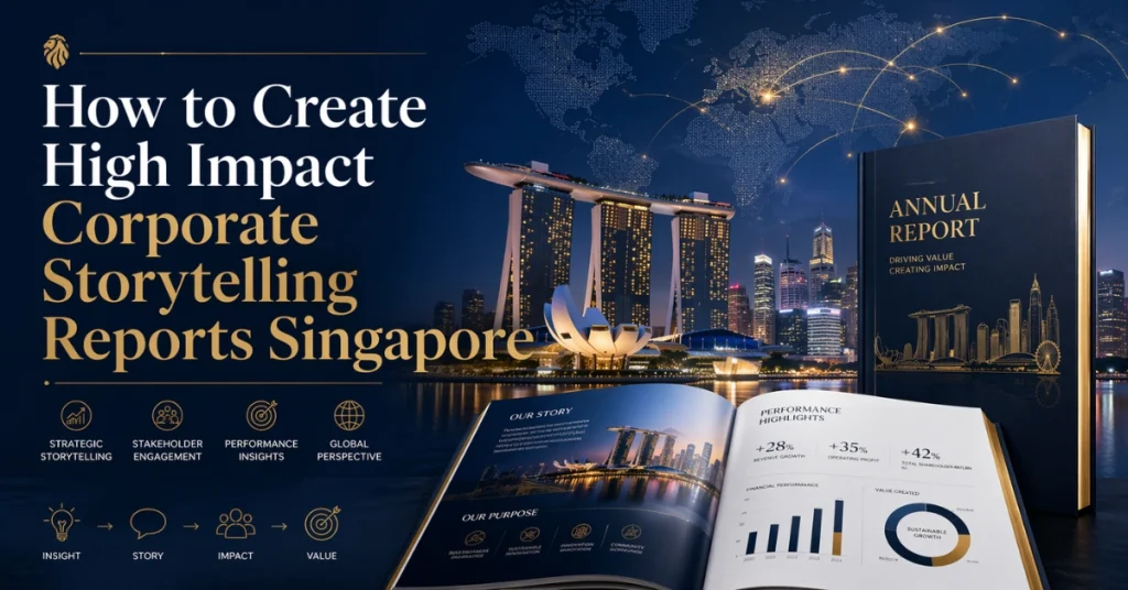 how to create high impact corporate storytelling reports singapore