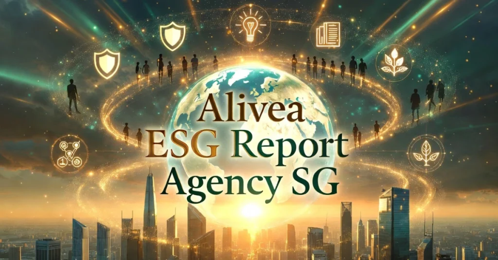 alivea esg report agency sg