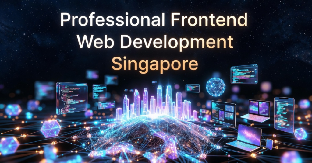 professional frontend web development singapore