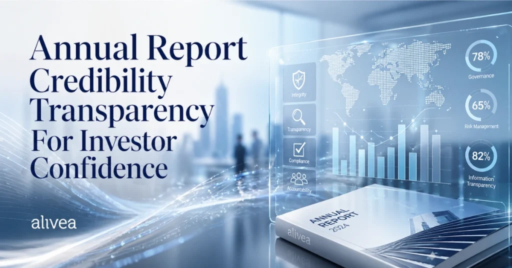 annual report credibility transparency for investor confidence
