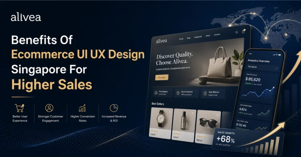 benefits of ecommerce ui ux design singapore for higher sales