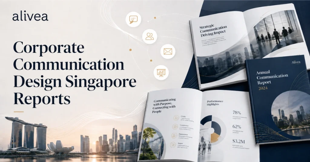 corporate communication design in annual reports singapore guide