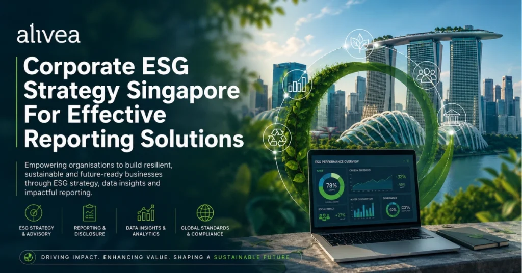 corporate esg strategy singapore for effective reporting solutions
