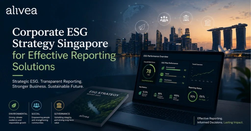 corporate esg strategy singapore for effective reporting solutions
