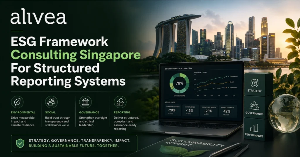 esg framework consulting singapore for structured reporting systems