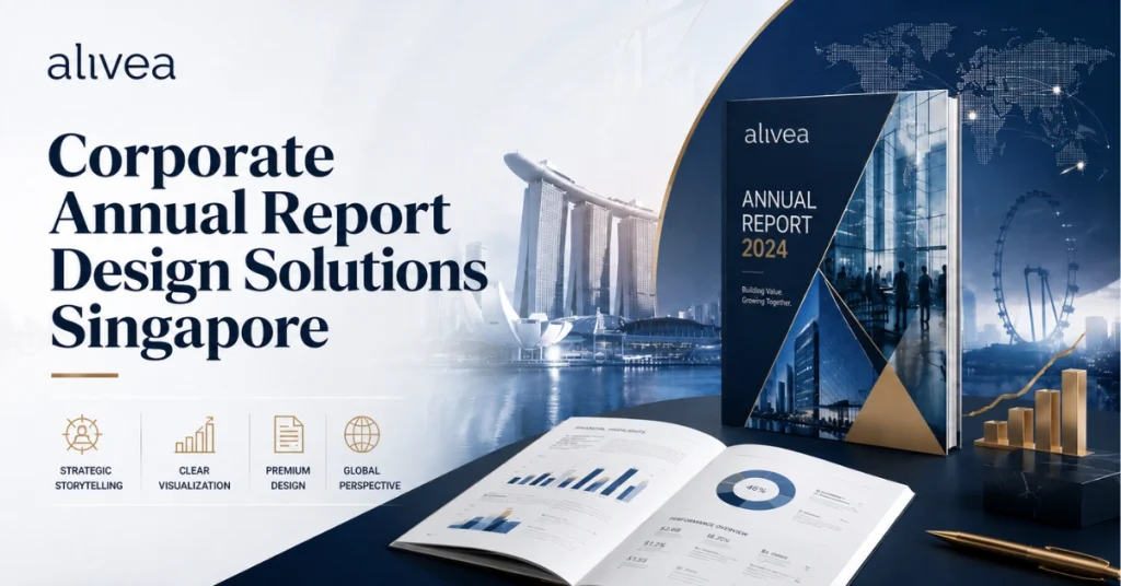 how corporate annual report design solutions improve reporting singapore