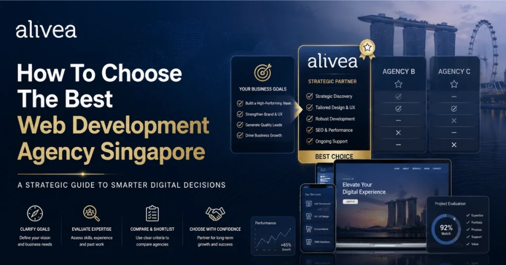 how to choose the best web development agency singapore