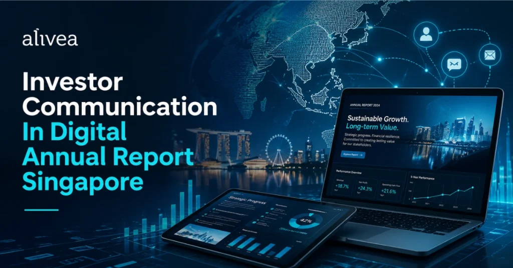 investor communication in digital annual report singapore