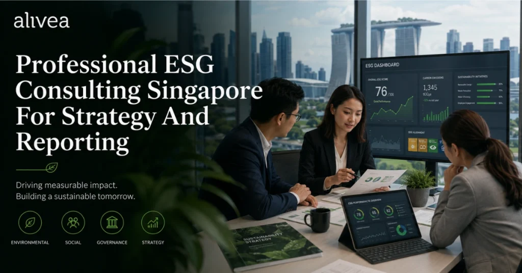 professional esg consulting singapore for strategy and reporting