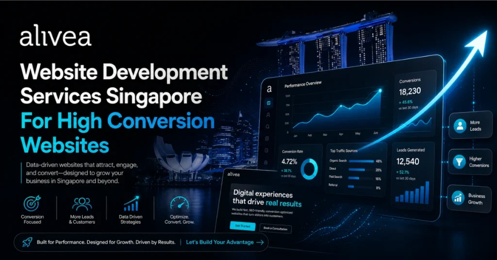 website development services singapore for high conversion websites
