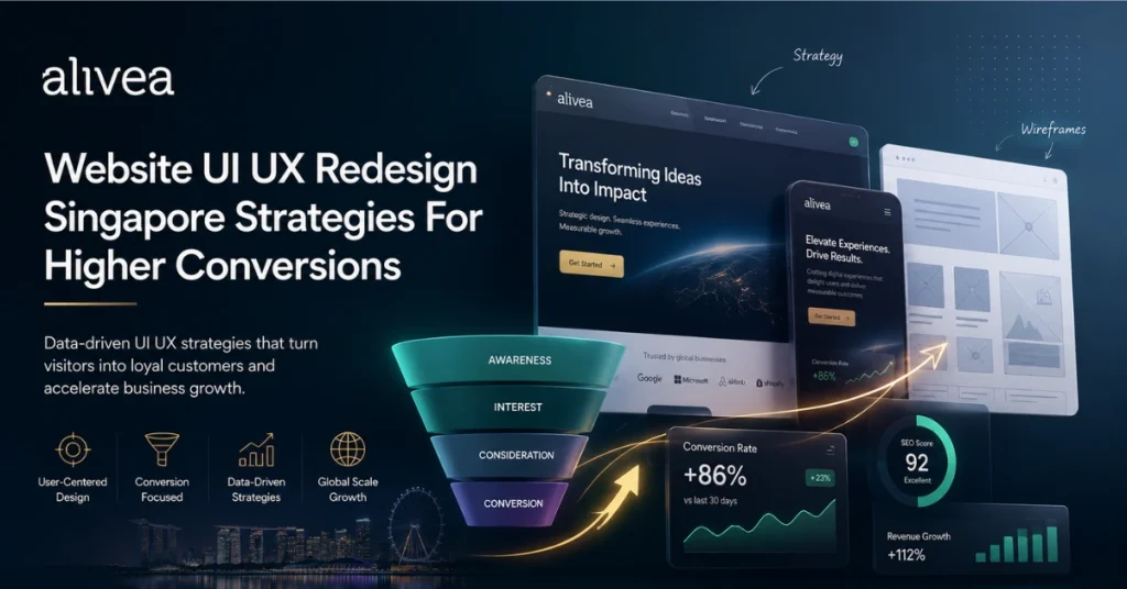 website ui ux redesign singapore strategies for higher conversions