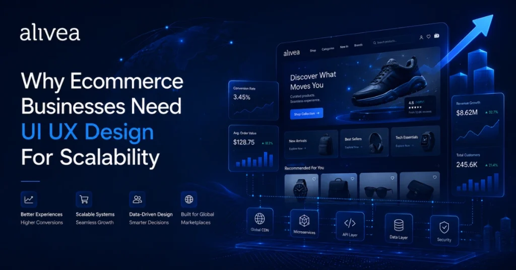 why ecommerce businesses need ui ux design for scalability