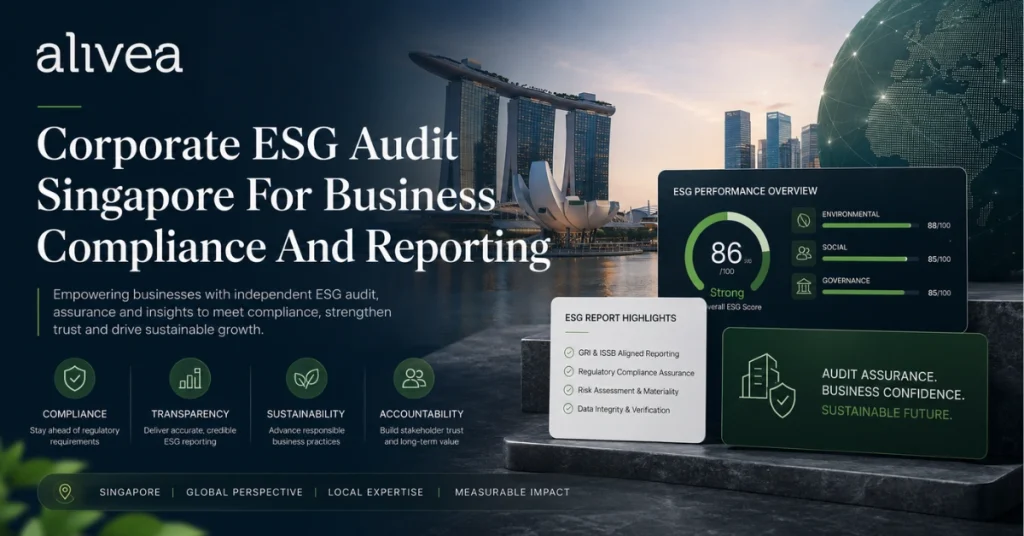 corporate esg audit singapore for business compliance and reporting
